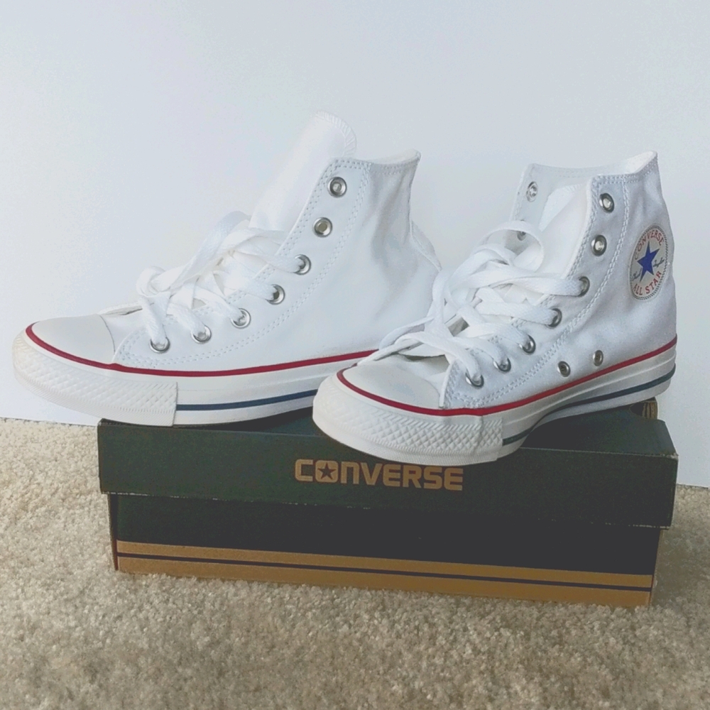 Converse All Star Hi-Tops White - Women's 7